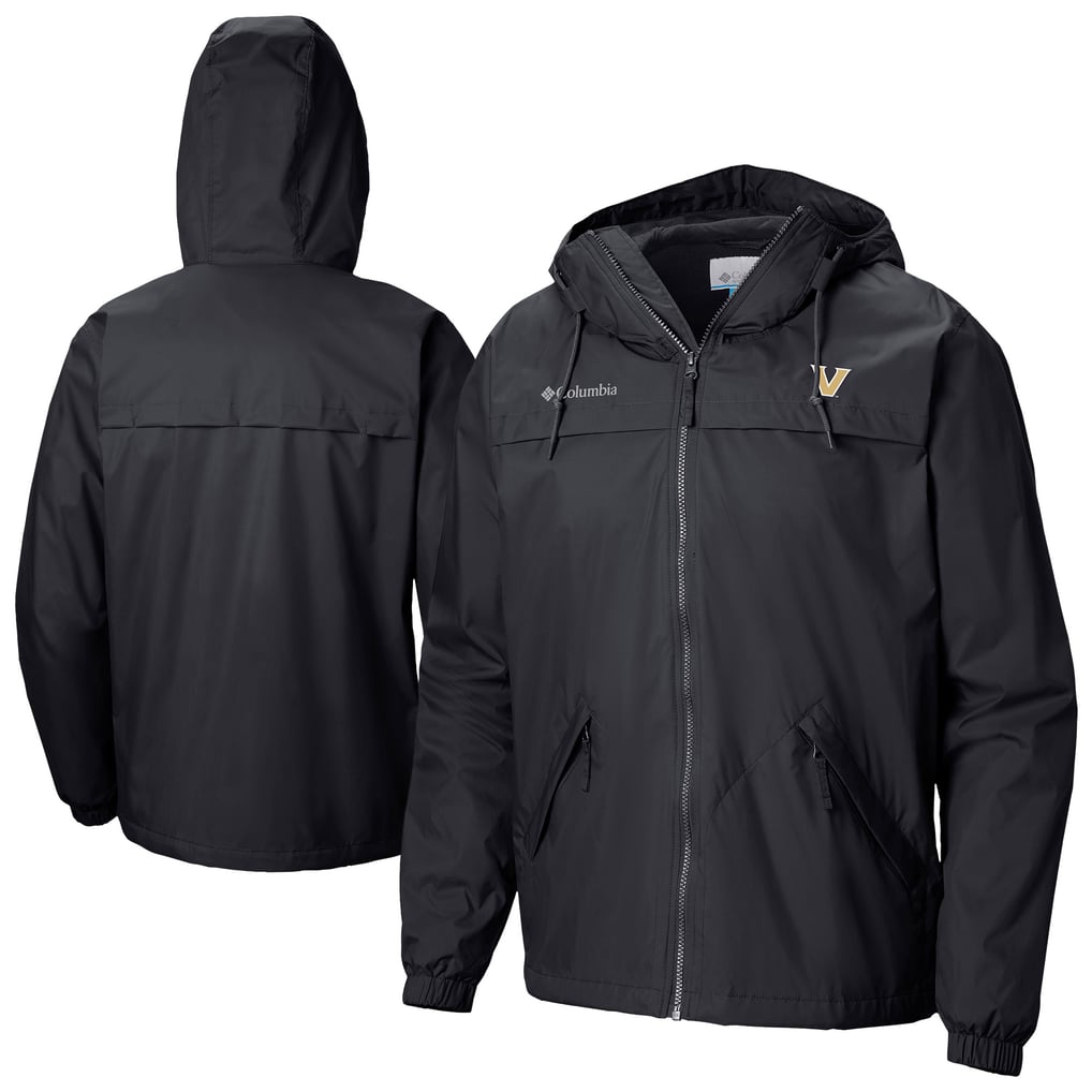  Vanderbilt Commodores Columbia Oroville Creek Lined Omni-Tech Full-Zip Jacket - Black